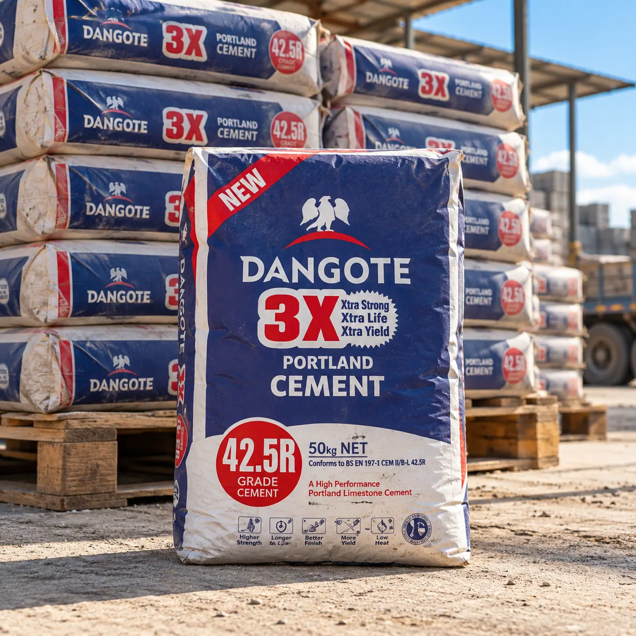 Dangote Cement 42.5R bag