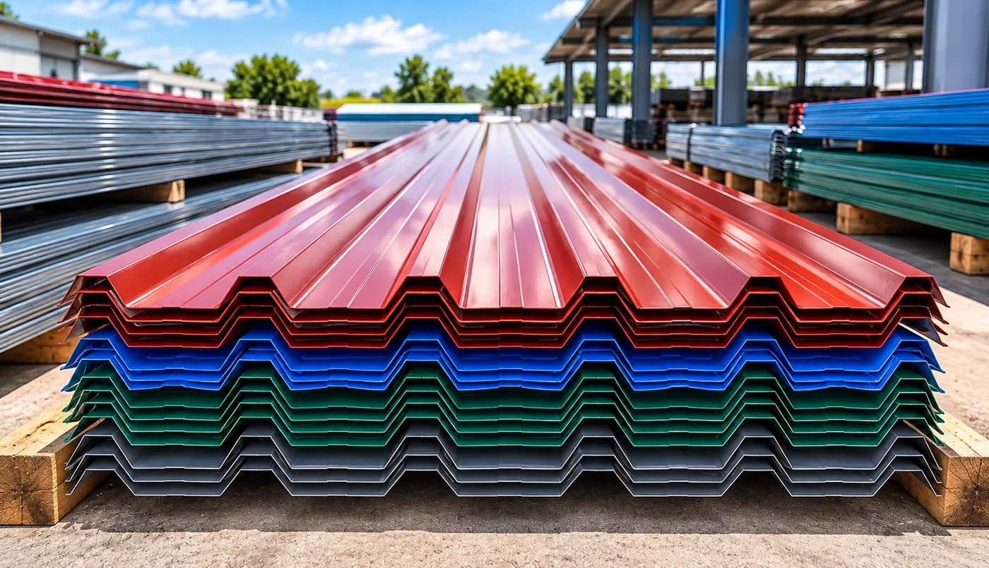 IT4 and IT5 profile roofing sheets